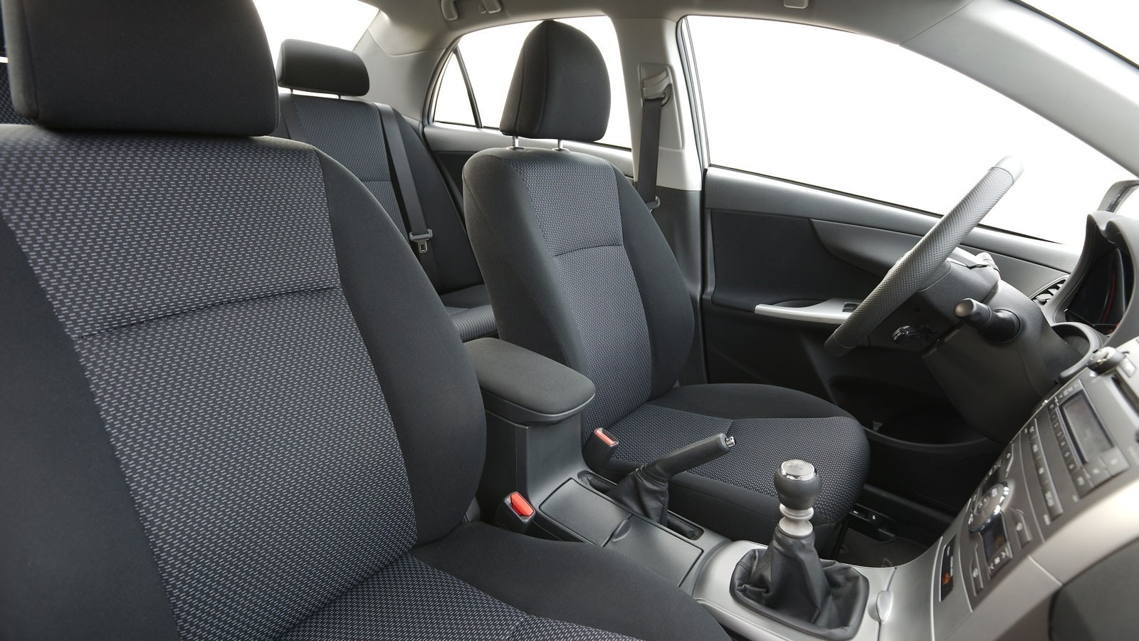 An image inside the car or private vehicle